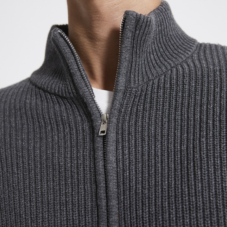 Zip sweater "Frippe"